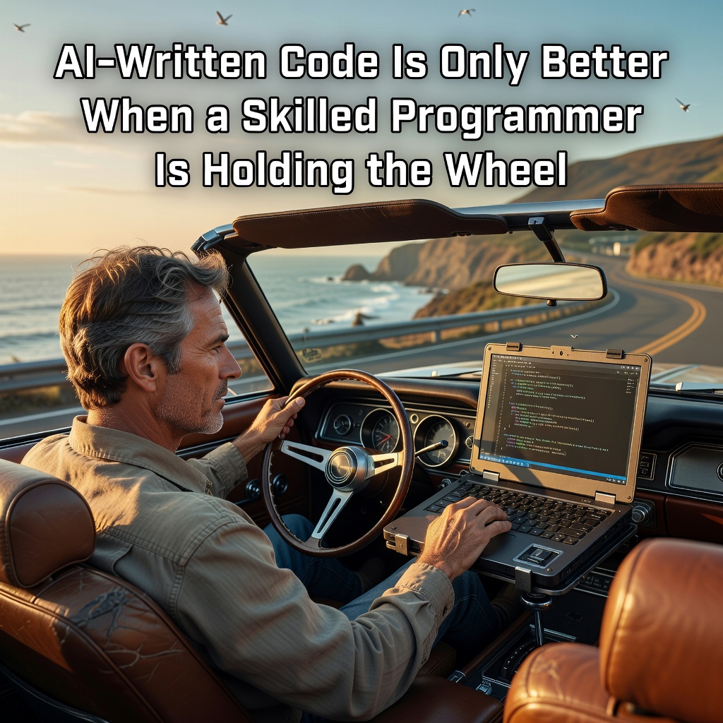 Cover image for AI-Written Code Is Only Better When a Skilled Programmer Is Holding the Wheel