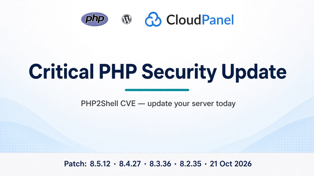 Cover image for PHP Emergency Fix Oct 2026: Update to 8.3.36 or 8.2.35 Now